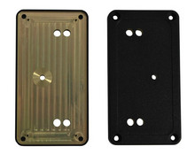Side plate for profile enclosures